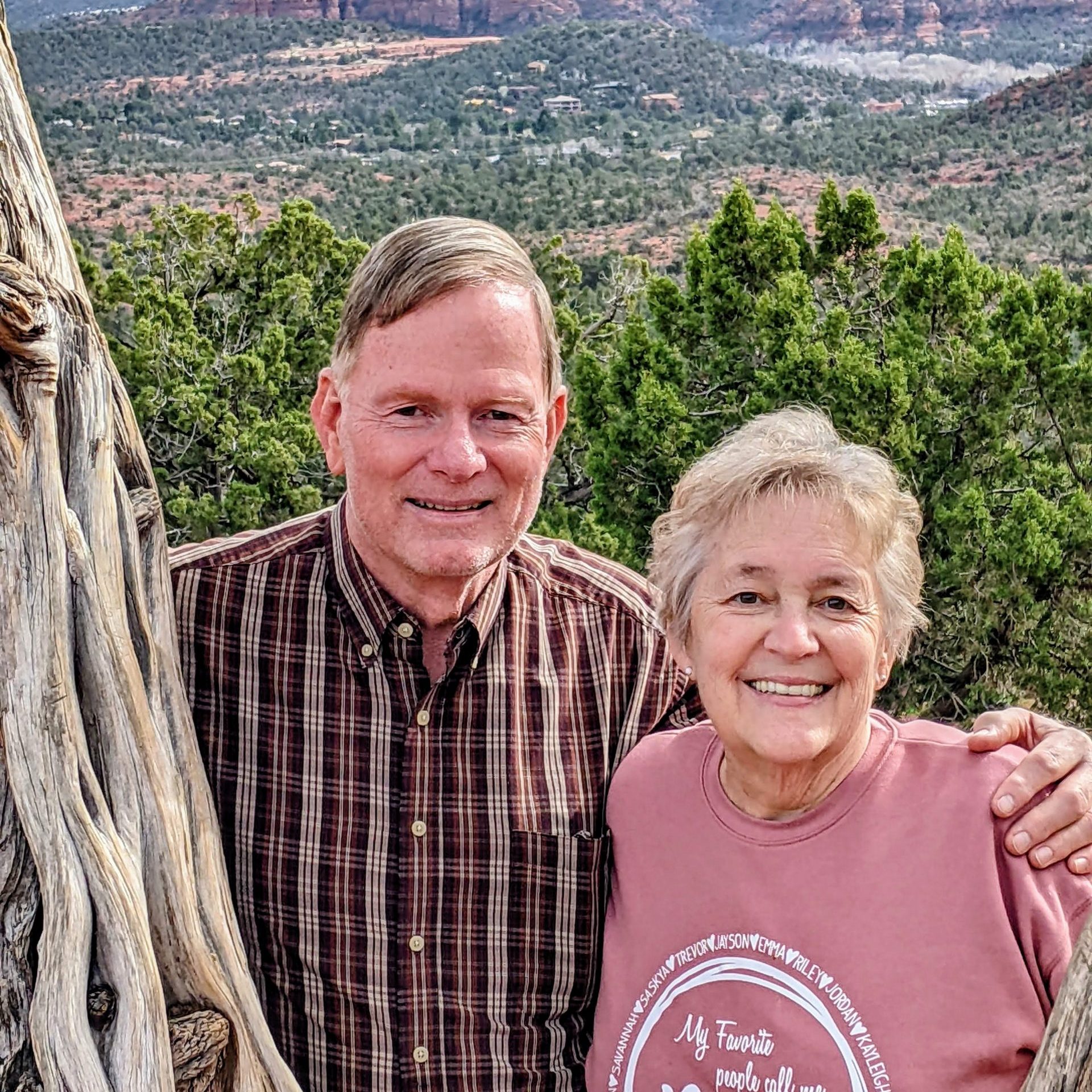 A picture of Tom and Marla Housholder
